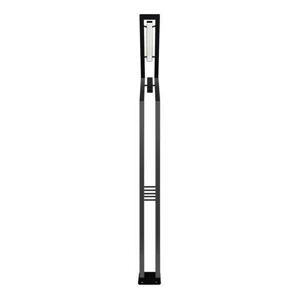 چراغ پارکی دو چراغ 2.7 متری کد p101