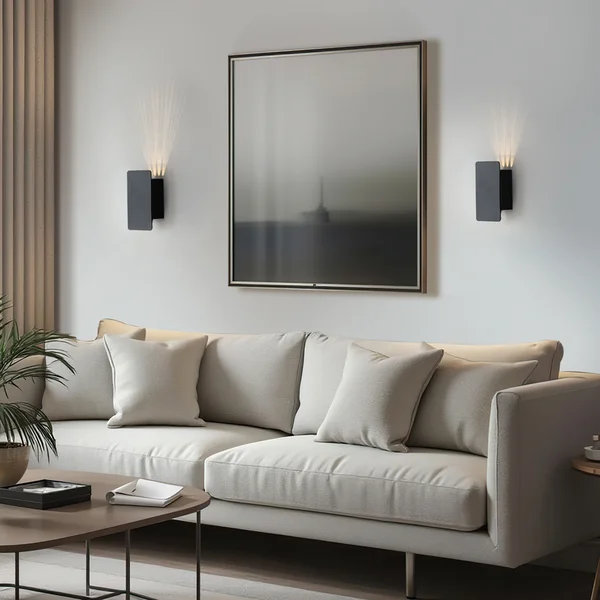 چراغ دیواری دکوراتیو کد 918 با پخش نور طرح دار