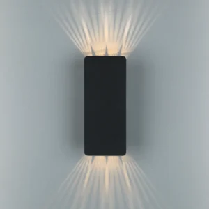 چراغ دیواری دکوراتیو دو طرفه کد 919 با پخش نور طرح دار