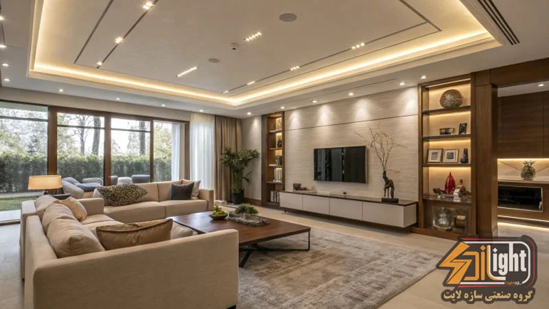 نحوه محاسبه تعداد و توان چراغ‌های مورد نیاز در هر فضا