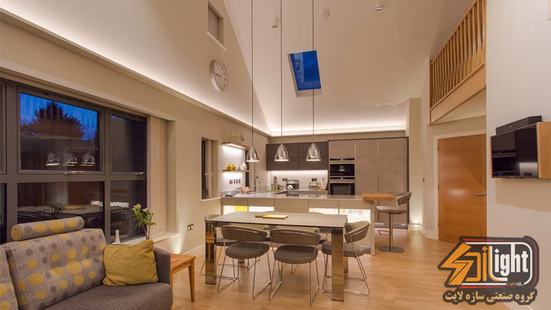 چطور چراغ مناسب سقف‌های بلند یا کوتاه انتخاب کنیم؟