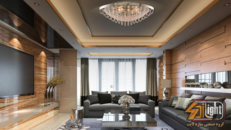 چطور چراغ مناسب سقف‌های بلند یا کوتاه انتخاب کنیم؟
