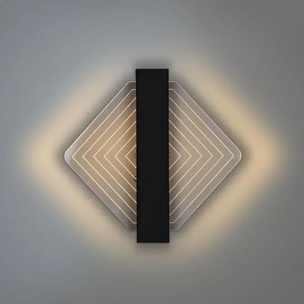 چراغ دیواری دکوراتیو پلکسی کد 964 لوزی شکل