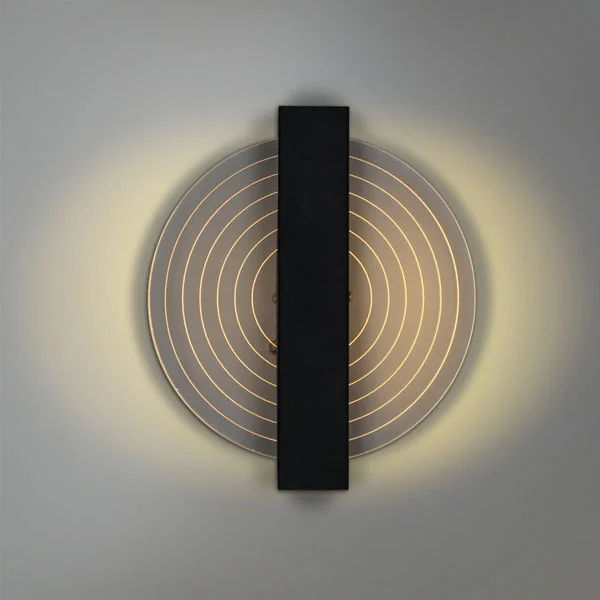 چراغ دیواری دکوراتیو پلکسی کد ۹۶۵ دایره ای