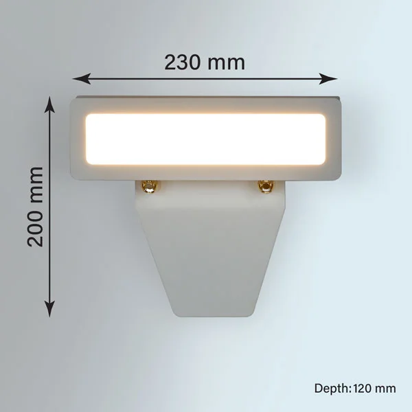 چراغ دیواری دکوراتیو ضدآب کد 804