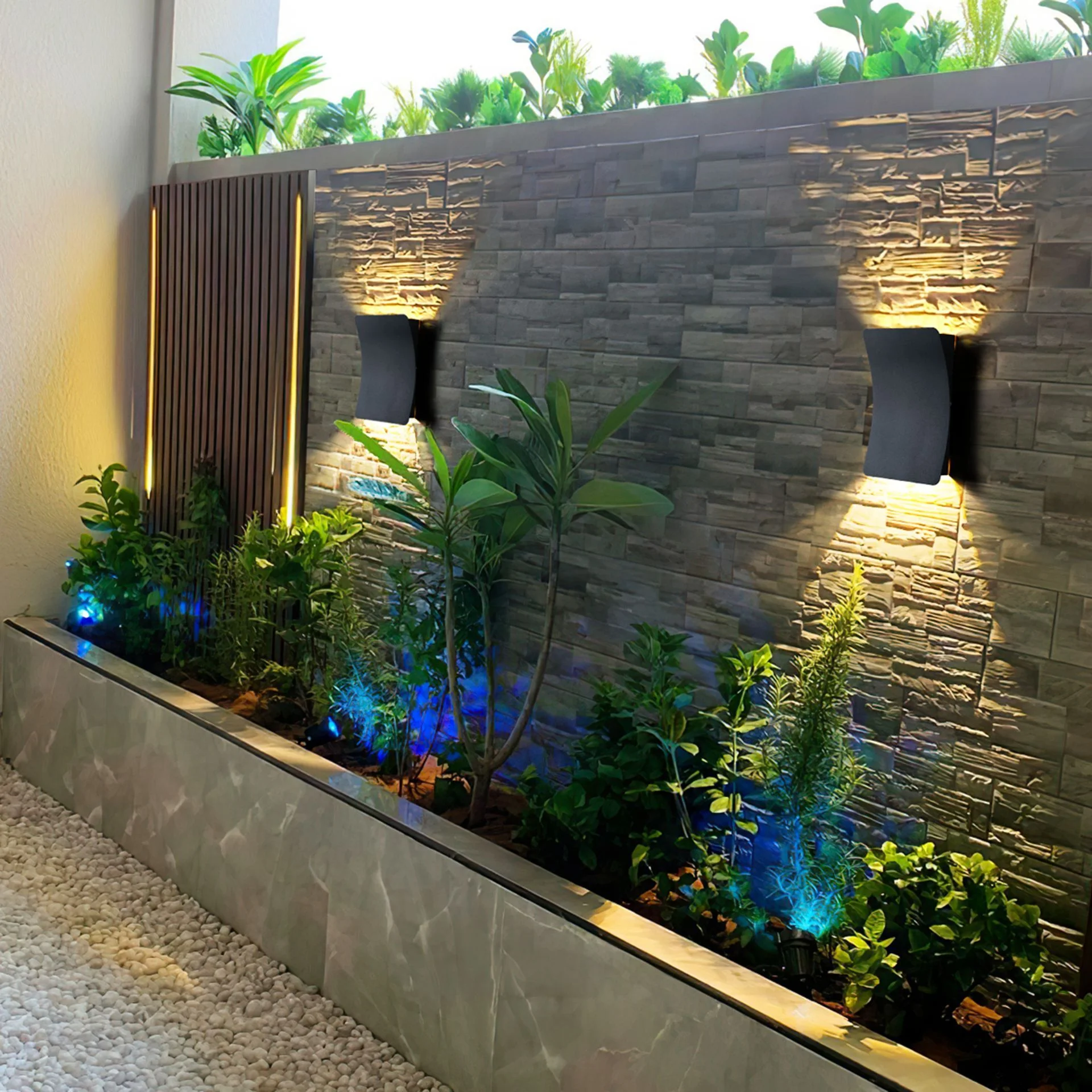 چراغ دیواری دکوراتیو ضدآب کد ۹۱۲