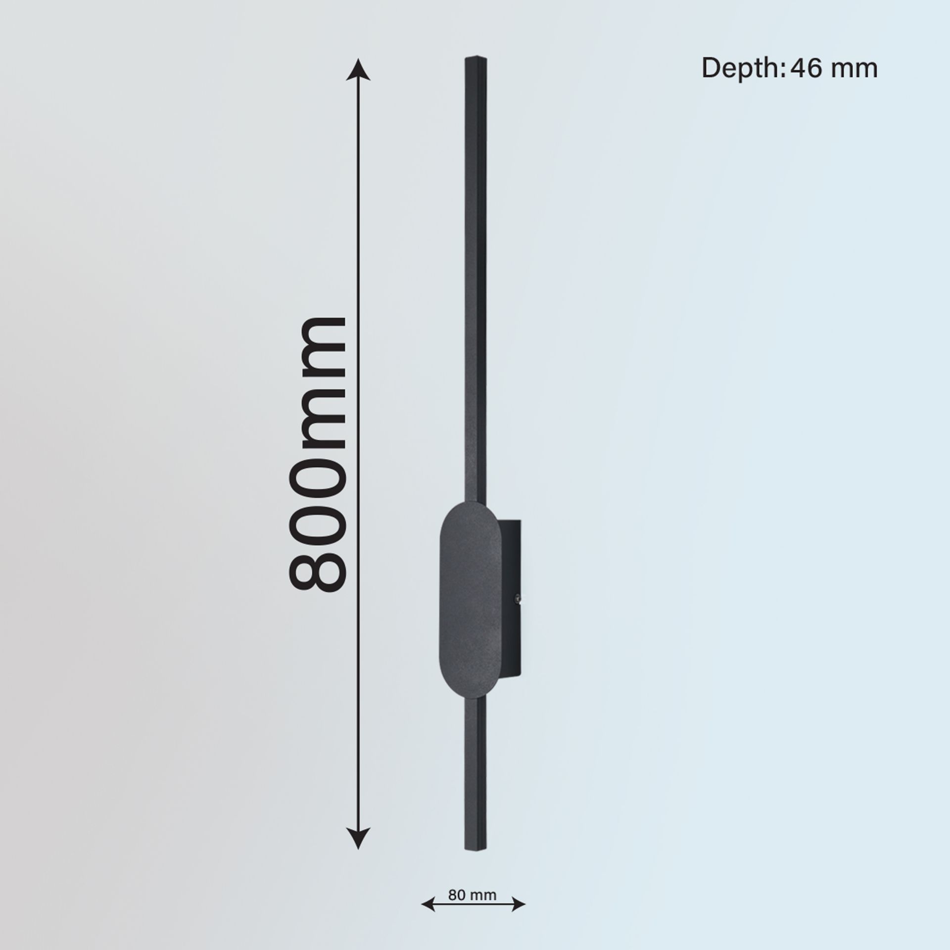 چراغ دیواری دکوراتیو خطی سازه لایت کد 923