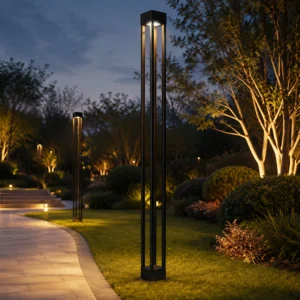 P102 waterproof standing park light 2400 mm