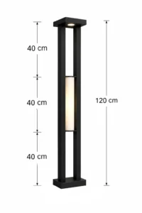 چراغ پارکی ایستاده کد P104