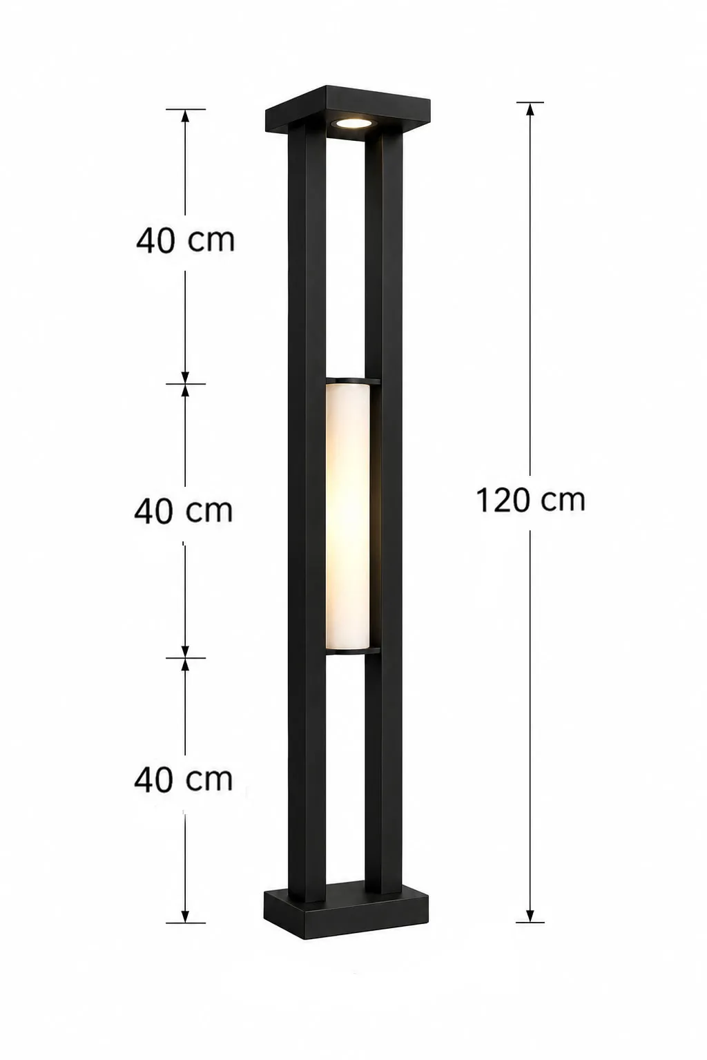 چراغ پارکی ایستاده کد P104