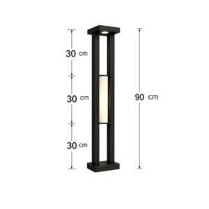 چراغ پارکی ایستاده کد P104