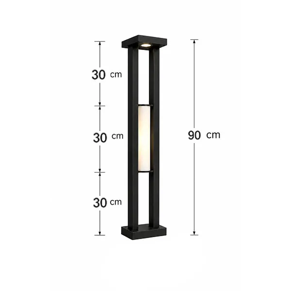 چراغ پارکی ایستاده کد P104