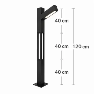 چراغ پارکی ایستاده کد P105