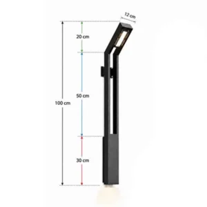 چراغ پارکی دیواری و ایستاده کد P10۶