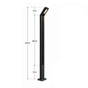 چراغ پارکی دیواری و ایستاده کد P10۶