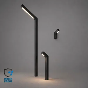 چراغ پارکی دیواری و ایستاده کد P106