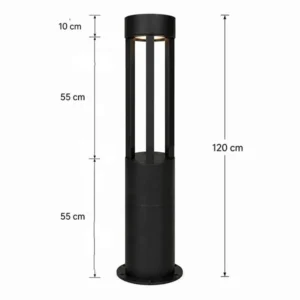 چراغ پارکی دیواری و ایستاده کد P107