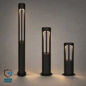 چراغ پارکی دیواری و ایستاده کد P107