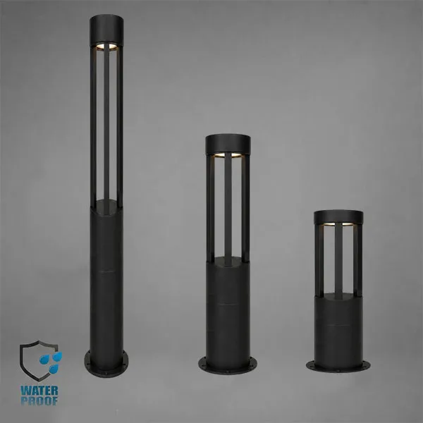 چراغ پارکی دیواری و ایستاده کد P107