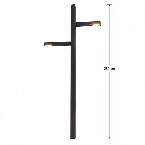 چراغ پارکی دیواری و ایستاده کد P110