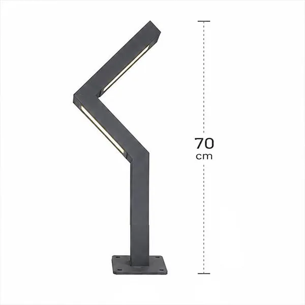 چراغ پارکی دیواری و ایستاده کد P110