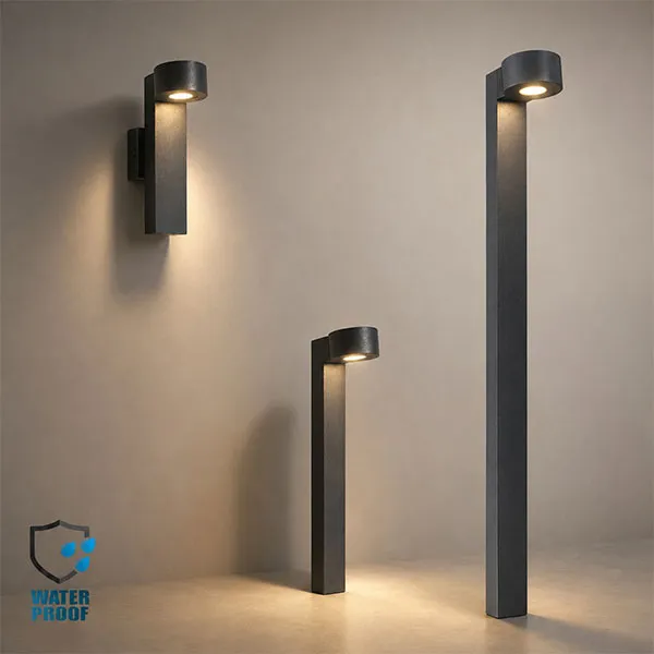 چراغ پارکی دیواری و ایستاده کد P112