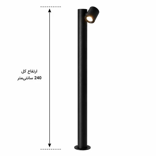 چراغ پارکی دیواری و ایستاده کد P113