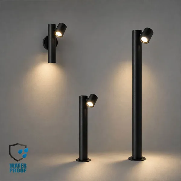 چراغ پارکی دیواری و ایستاده کد P113