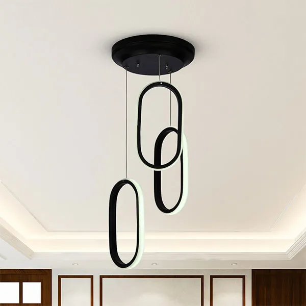 لوستر مدرن کد L6407/3BK - Image 4