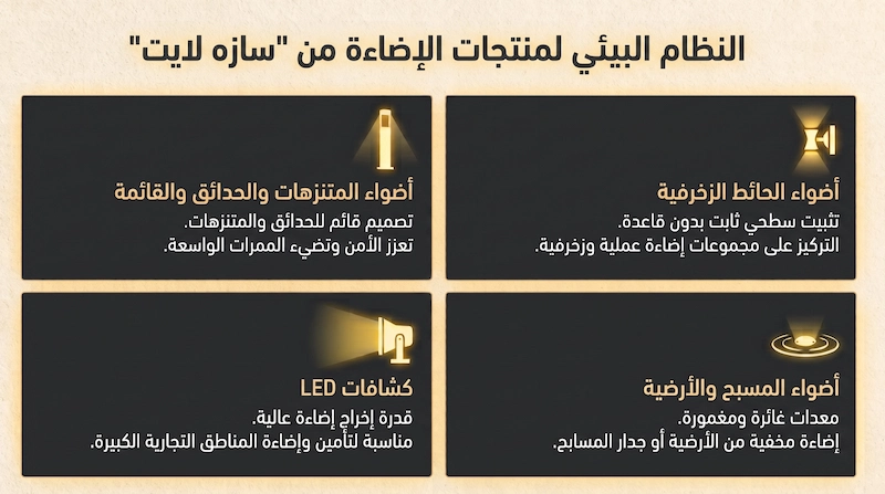 وحدة إنارة جدارية خارجية مقاومة للماء