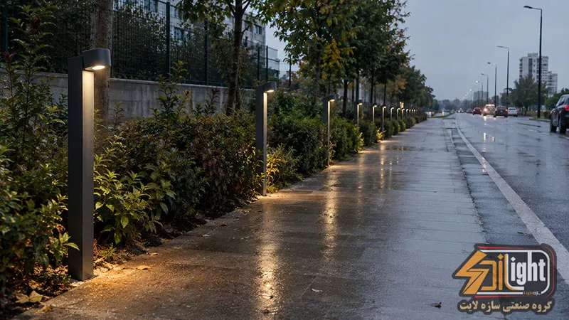خرید چراغ پارکی