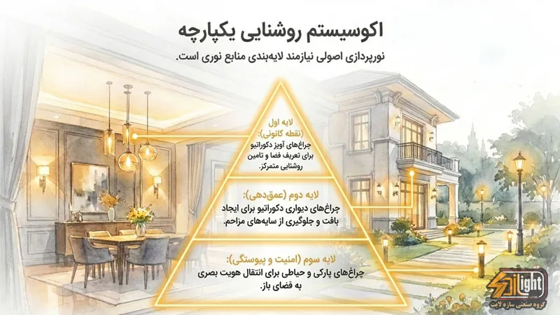 هرم انتخاب چراغ